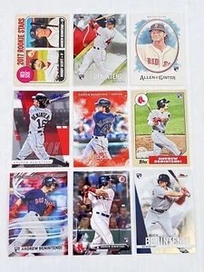 Andrew Benintendi RC lot of 9! Freshmen Flash, Finest First Moment, all RCs! - Picture 1 of 2
