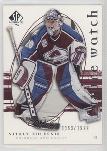 2005-06 SP Authentic Future Watch /1999 Vitali Kolesnik #258 Rookie RC