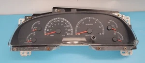 1999 FORD F150/F250/F350/EXPEDITION USED INSTRUMENT CLUSTER P#XL-3F-10849-CD - Picture 1 of 7