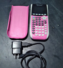 Texas Instruments TI-84 Plus C Pink Silver Edition Calculator Self Tested Works