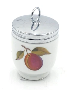 Royal Worcester EGG CODDLER Porcelana Patrón Evesham Hecho en Inglaterra - Imagen 1 de 8