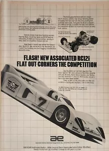 Vintage 1982 Team Associated RC12i RC Car Print Ad Ephemera Wall Art Decor - Picture 1 of 1