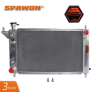 3 Row SPAWON Radiator For Ford 1994-1996 Mustang GT SVT 3.8L V6 5.0L V8 1488 AT - Picture 1 of 8