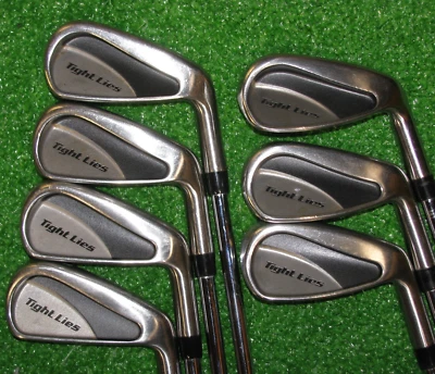 Adams Golf Tight Lies Iron Set 7 Clubs Steel Shaft R Regular 3, 4, 5, 6, 7, 8, 9 - Image 1 of 4