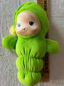 Hasbro Playskool Gloworm Lullaby 2017 Glow Worm 10" verde peluche morbido illuminato - Foto 1 di 9
