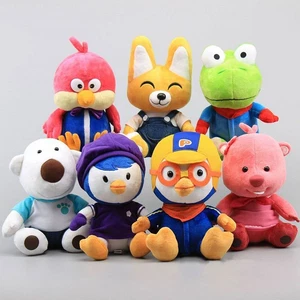 Cartoon Pororo Little Penguin Petty Eddy Crong Loopy Poby Plush Toy Doll Kids