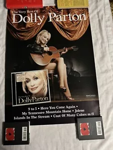 The Very Best Of Dolly Parton 19.75x27.5 Poster RARE - Picture 1 of 1