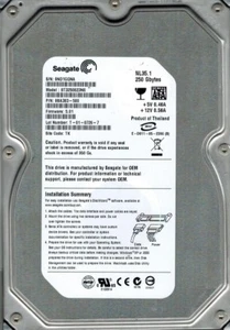 Seagate ST3250823NS P/N: 9BA383-500 F/W: 5.01 250GB TK - Picture 1 of 1