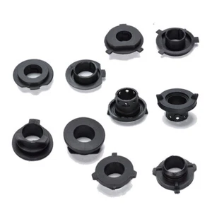 4x H11/H7/H4/Headlight LED Bulb Base Adapter Socket Retainer 9004/9005/H13/H3/H1 - Picture 1 of 17