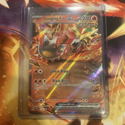 Gouging Fire ex 144 Sv: Scarlet & Violet Promo Cards Holo - Image 1 of 4