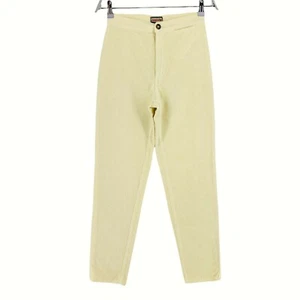 INVICTA Light Yellow Corduroy Pants Trousers Size 42 - Picture 1 of 8