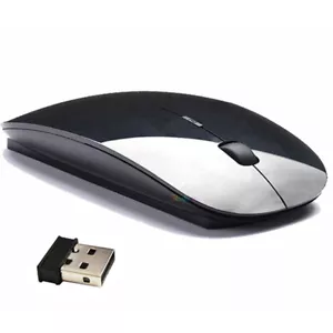 Inalámbrico Sin Mouse Wireless Óptico USB Ultra Delgado PC Mac 1600DPI 2,4G Ys - Imagen 1 de 11