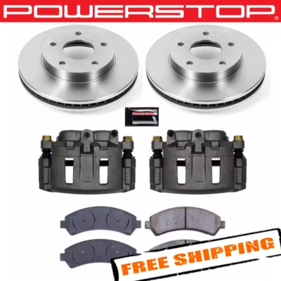Power Stop 1-Click Autospecialty Replacement Plain Brake Kit for 98-03 Chevy S10 Foto 1 de 2