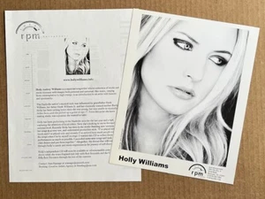 Holly Williams - RARE promo press kit - Picture 1 of 1
