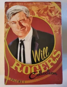 New Sealed 2006 Will Rogers Collection Volume 1 -- DVD 4-Disc Set NEW SEALED - Picture 1 of 4