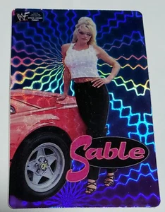 WF--SABLE--WRESTLING LEGEND--NEU--(1999) Automatenaufkleber (#51) - Bild 1 von 2