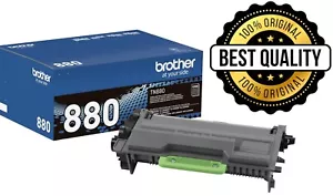 Brother TN880 Black Super High Yield Toner Cartridge Genuine - Picture 1 of 6