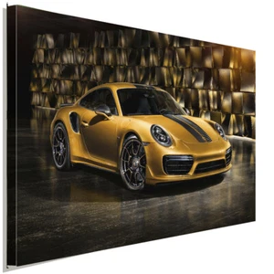  Porsche 911 Turbo S Leinwandbild AK ART Kunstdruck Mehrfarbig Wandbild TOP XXL - Bild 1 von 3