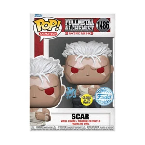 Fullmetal Alchemist: Brotherhood Scar US Glow Highly Collectable Pop! Vinyl - Imagen 1 de 1
