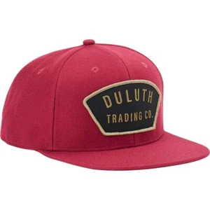 Duluth Trading Co Snapback Hat Red Military Logo Cap XL/2XL - Picture 1 of 5