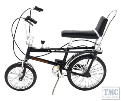 TW41601 1:12 Scale Chopper Mk 1 Bicycle - black Toyway