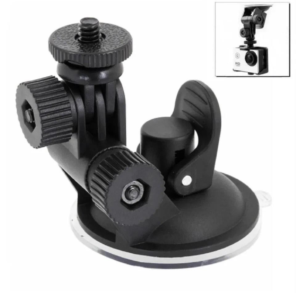 Supporto Fotocamera Videocamera Gopro Hero 1 2 3 4 5 con Ventosa per Auto Barca - Immagine 1 di 1
