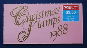 Nueva Zelanda (908) 1988 Navidad MNH folleto - Imagen 1 de 3