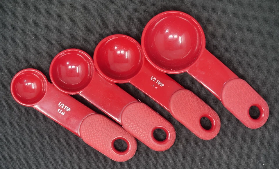 KitchenAid Red Measuring Spoon Set - Image 1 of 1