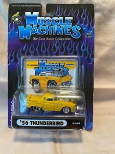 Funline Muscle Cars escala 1:64 '56 Thunderbird en paquete blister sellado de fábrica - Imagen 1 de 11
