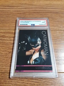 2004 Inkworks Catwoman Movie Card PSA 9 Mint **POP 1 NONE HIGHER** Halle Berry
