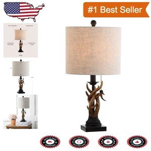 Elegant 20.5" Faux Antler LED Table Lamp - Perfect for Cottage Style Homes - Picture 1 of 9