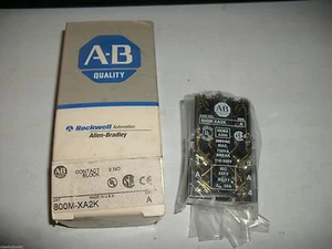 ALLEN BRADLEY 800M-XA2K 800MXA2K SERIE A KONTAKTBLOCK - Bild 1 von 1