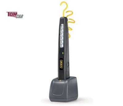 LAMPADA SMD LED RICARICABILE + CARICABATTERIA - ZECA - 39100 - Immagine 1 di 3