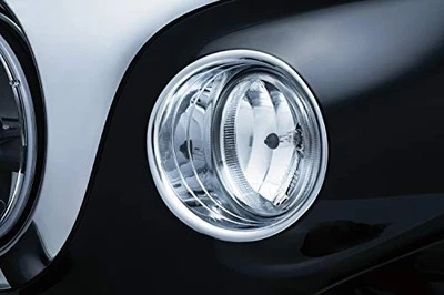 Biseles de luz de conducción Kuryakyn 5622 para motocicletas Indian 2014-19, cromados Foto 1 de 2