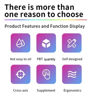 XDA Keycaps Thai Keycaps for MX Switches 64/68/75/87/98/104/108 Keyboard - Picture 1 of 10