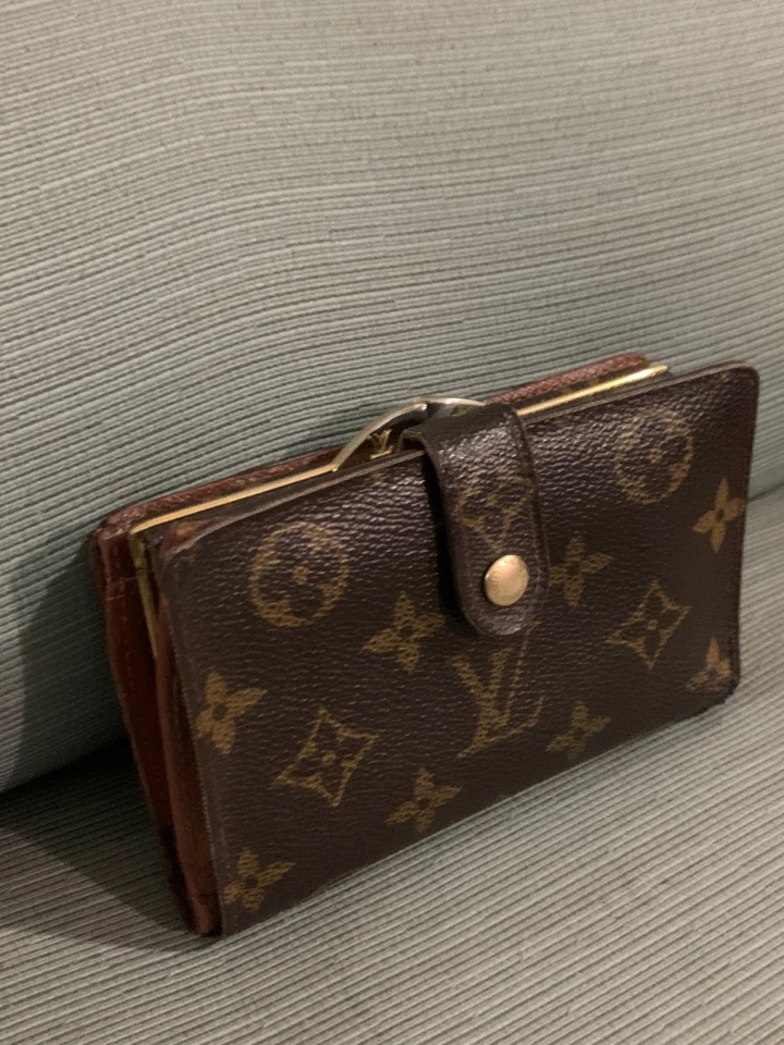 Подлинный Louis Vuitton монограмма порт Monnaie заготовки Viennanois складного бумажника! - Изображение 1 из 4