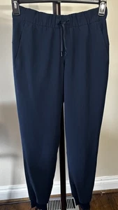 Lululemon On the Fly Jogger 27” Luxtreme True Navy Pants Size 4 See Notes - Picture 1 of 8