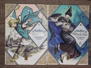 Atelier of Witch Hat Manga Band 1 + 6 Kamome Shirahara - Bild 1 von 2