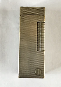 Vintage DUNHILL Silver-Plated Rollagas Lighter - U.S. RE 24153 RARE - Picture 1 of 12