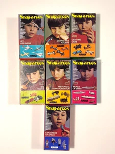 Aurora Snap-a-Roos Model Kit Lot of 7 Vintage 1970s NOS Complete Sets Rare Find - Picture 1 of 21