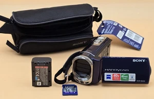 Sony Handycam DCR-SX33 Digital Camcorder Blue. Amazing Condition - Picture 1 of 10