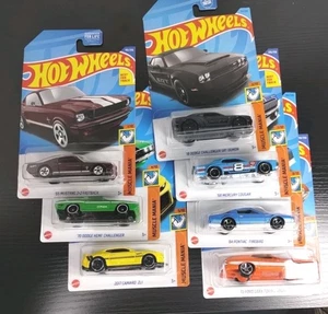 Lot Of 7 HW Muscle Mania Car. 1:64 Scale Partial Set. See Photos  - Picture 1 of 16