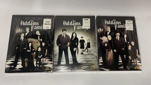 The Addams Family Volume 1 2 3 DVD Box Sets TV Series 9 DVDs Total/64 Episodes - Foto 1 di 4