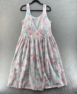 Vintage Victoria's Secret Golden Tag Maxi Wickelkleid Damen Medium Large Blumenmuster - Bild 1 von 17