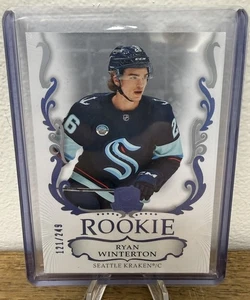 2023-24 Upper Deck The Cup Ryan Winterton Base Rookie #195 Kraken /249 - Bild 1 von 2