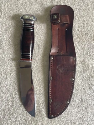 Faca de caça Remington Dupont RH 92 com bainha original - Imagem 1 de 4