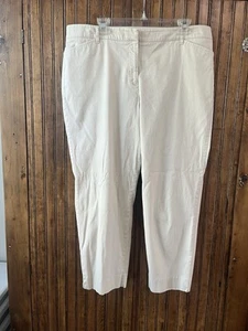 Talbots The Perfect Crop 16 hellbraun khaki neutral Hose Damen - Bild 1 von 7