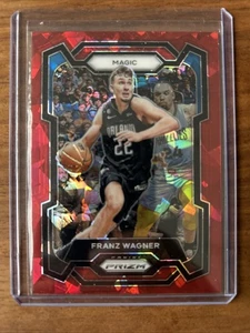 Franz Wagner Cracked Ice Red Orlando Magic 2023-24 Panini Prizm - Bild 1 von 2
