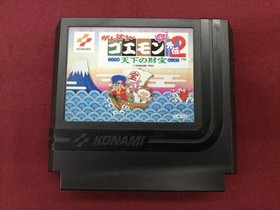 Famicom Software Model Ganbare Goemon Gaiden 2 Treasure Of The World Konam FPS16