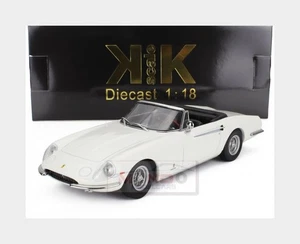 1:18 KK SCALE Ferrari 365 California Spyder White 1966 KKDC180054 Model - Picture 1 of 2